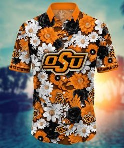 Oklahoma State Cowboys NCAA Flower Hawaii Shirt For Fans Ver 3