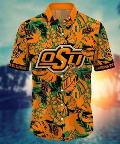 Oklahoma State Cowboys NCAA Flower Hawaii Shirt For Fans Ver 30