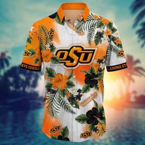Oklahoma State Cowboys NCAA Flower Hawaii Shirt For Fans Ver 31