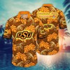 Oklahoma State Cowboys NCAA Flower Hawaii Shirt For Fans Ver 32