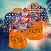Oklahoma State Cowboys NCAA Flower Hawaii Shirt For Fans Ver 33