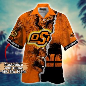 Oklahoma State Cowboys NCAA Flower Hawaii Shirt For Fans Ver 34