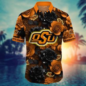 Oklahoma State Cowboys NCAA Flower Hawaii Shirt For Fans Ver 37