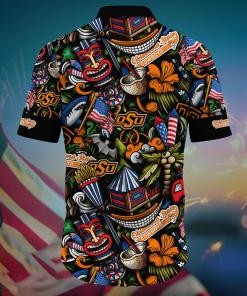 Oklahoma State Cowboys NCAA Flower Hawaii Shirt For Fans Ver 4