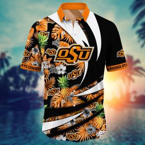 Oklahoma State Cowboys NCAA Flower Hawaii Shirt For Fans Ver 6