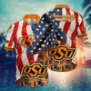 Oklahoma State Cowboys NCAA Flower Hawaii Shirt For Fans Ver 9
