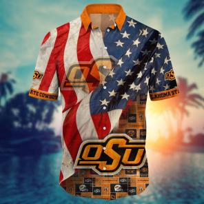 Oklahoma State Cowboys NCAA Flower Hawaii Shirt For Fans Ver 9