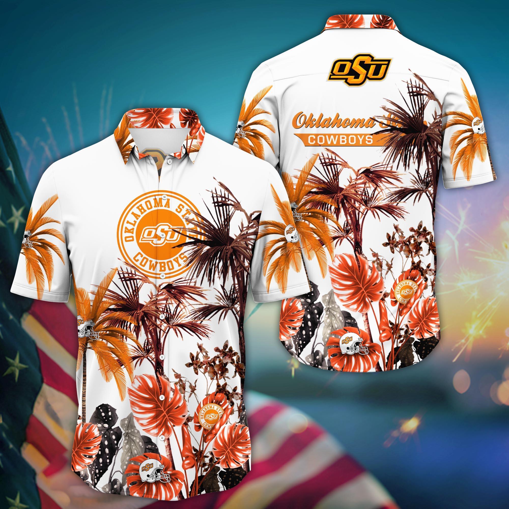 Oklahoma State Cowboys NCAA Hawaii Shirt For Fans Ver 1