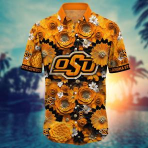 Oklahoma State Cowboys NCAA Hawaiian Shirt for This Summer Customize Shirt Any Team