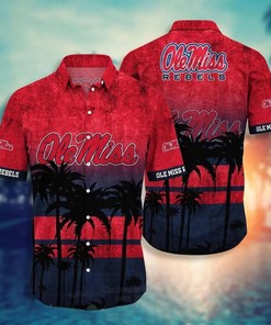 Ole Miss Rebels Football Hawaiian Shirt for Men and Women Fans