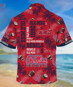 Ole Miss Rebels Hawaiian Shirt, New Gift For Summer