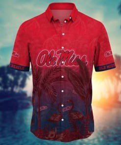 Ole Miss Rebels NCAA Flower Hawaii Shirt For Fans Ver 10