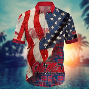 Ole Miss Rebels NCAA Flower Hawaii Shirt For Fans Ver 11