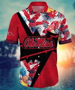 Ole Miss Rebels NCAA Flower Hawaii Shirt For Fans Ver 12