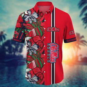Ole Miss Rebels NCAA Flower Hawaii Shirt For Fans Ver 14