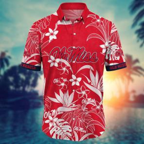 Ole Miss Rebels NCAA Flower Hawaii Shirt For Fans Ver 15