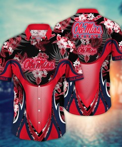 Ole Miss Rebels NCAA Flower Hawaii Shirt For Fans Ver 21