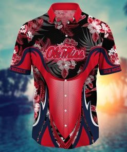 Ole Miss Rebels NCAA Flower Hawaii Shirt For Fans Ver 21