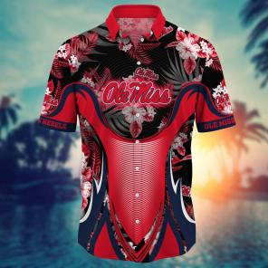 Ole Miss Rebels NCAA Flower Hawaii Shirt For Fans Ver 21