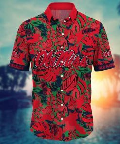 Ole Miss Rebels NCAA Flower Hawaii Shirt For Fans Ver 28