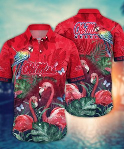 Ole Miss Rebels NCAA Flower Hawaii Shirt For Fans Ver 29