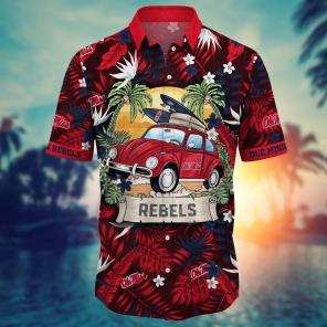 Ole Miss Rebels NCAA Flower Hawaii Shirt For Fans Ver 3