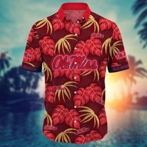Ole Miss Rebels NCAA Flower Hawaii Shirt For Fans Ver 30