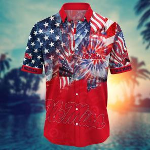 Ole Miss Rebels NCAA Flower Hawaii Shirt For Fans Ver 31