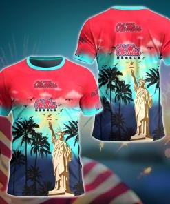 Ole Miss Rebels NCAA Flower Hawaii Shirt For Fans Ver 36