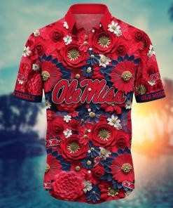 Ole Miss Rebels NCAA Hawaiian Shirt for This Summer Customize Shirt Any Team
