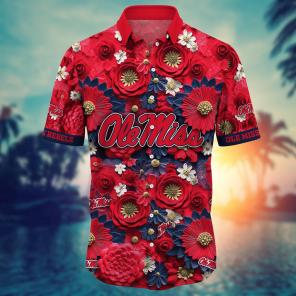 Ole Miss Rebels NCAA Hawaiian Shirt for This Summer Customize Shirt Any Team
