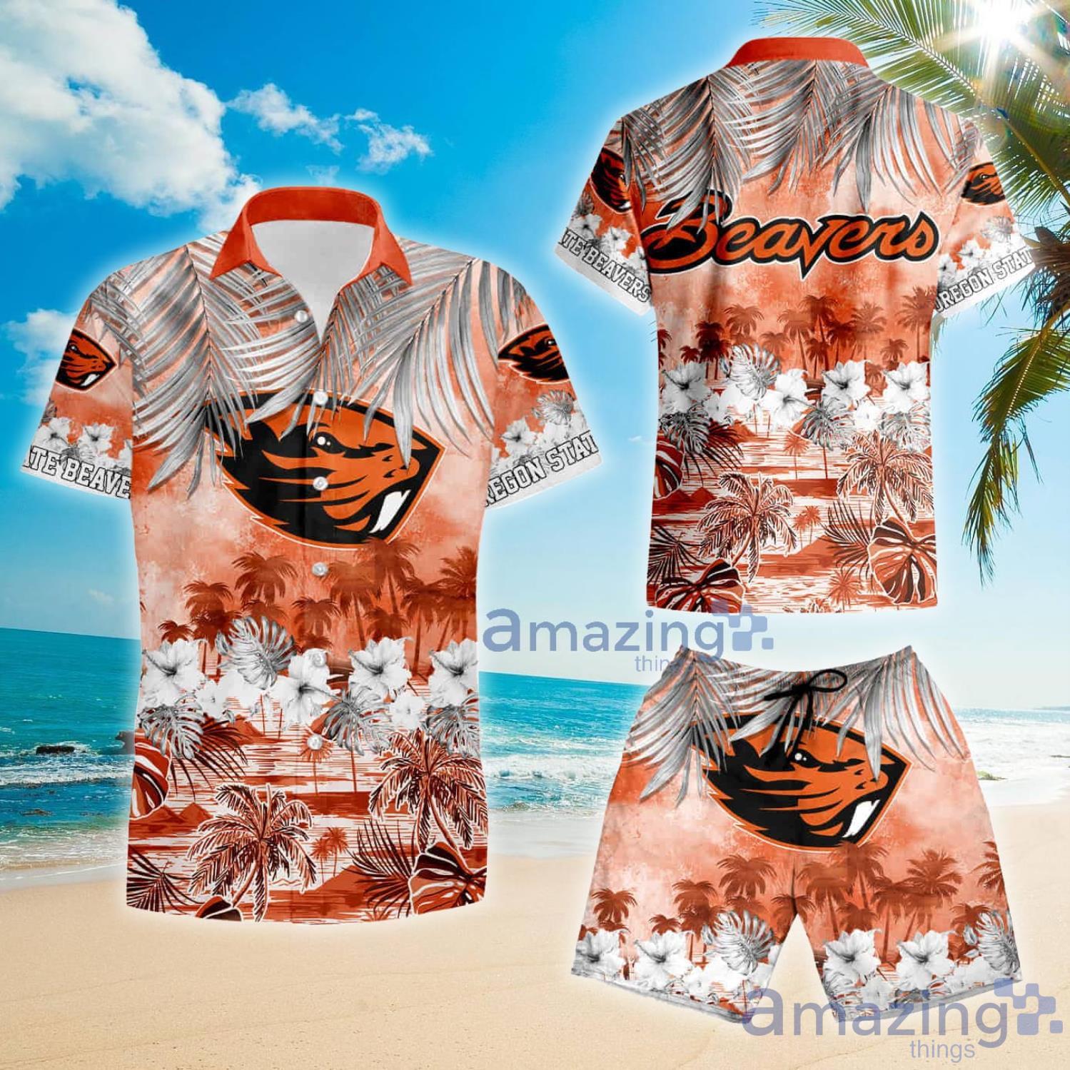 Oregon State Beavers Genuine NCAA Hawaii Gift Set for Summer