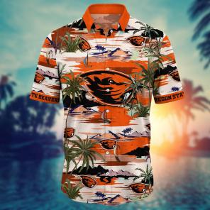 Oregon State Beavers NCAA Flower Hawaii Shirt For Fans Ver 18