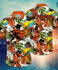 Oregon State Beavers NCAA Flower Hawaii Shirt For Fans Ver 2