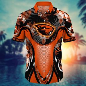Oregon State Beavers NCAA Flower Hawaii Shirt For Fans Ver 22