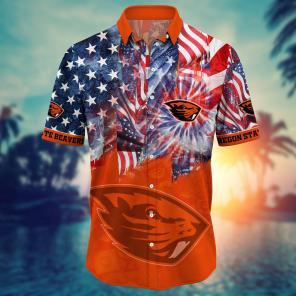 Oregon State Beavers NCAA Flower Hawaii Shirt For Fans Ver 31