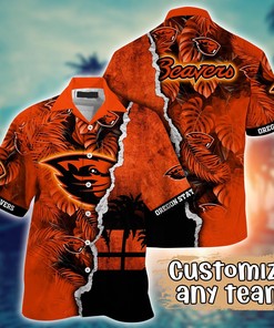 Oregon State Beavers NCAA Flower Hawaii Shirt For Fans Ver 32