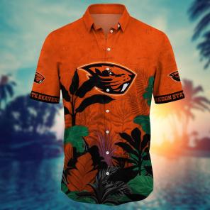 Oregon State Beavers NCAA Flower Hawaii Shirt For Fans Ver 5