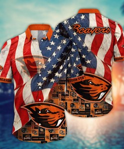 Oregon State Beavers NCAA Flower Hawaii Shirt For Fans Ver 8