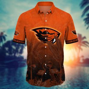 Oregon State Beavers NCAA Flower Hawaii Shirt For Fans Ver 9