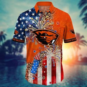 Oregon State Beavers NCAA Hawaii Shirt Ver 1