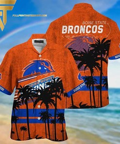 Palm Tree Boise State Broncos NCAA Summer Holiday Hawaiian Shirt 