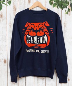 Pearl Jam Shirt Fresno St Bulldogs Reunion Event T Judge May 16 2022 - Limited Edition