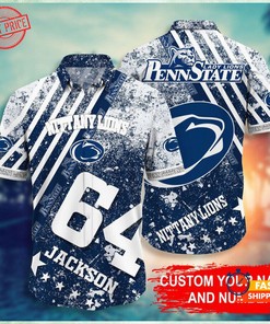 Penn State Nittany Lions Customized Full-Size Hawaiian Shirt
