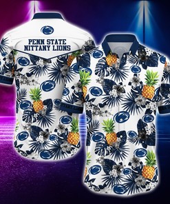 Penn State Nittany Lions Genuine NCAA Parrot Hawaiian Shirt