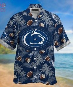 Penn State Nittany Lions Hawaiian Shirt, New Gift For Summer