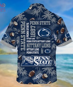 Penn State Nittany Lions Hawaiian Shirt, New Gift For Summer