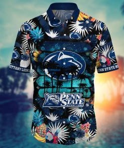 Penn State Nittany Lions NCAA Flower Hawaii Shirt For Fans Ver 13