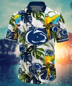 Penn State Nittany Lions NCAA Flower Hawaii Shirt For Fans Ver 2