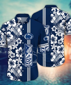 Penn State Nittany Lions NCAA Flower Hawaii Shirt For Fans Ver 20